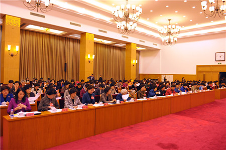 Shen Yueyue Hosts First Plenary Meeting of Presidium of 11th National Women's Congress Shen Yueyue Hosts First Plenary Meeting of Presidium of 11th National Women's Congress