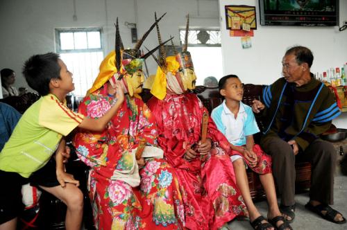 Image result for The Nuo dance of Maonan ethnic group