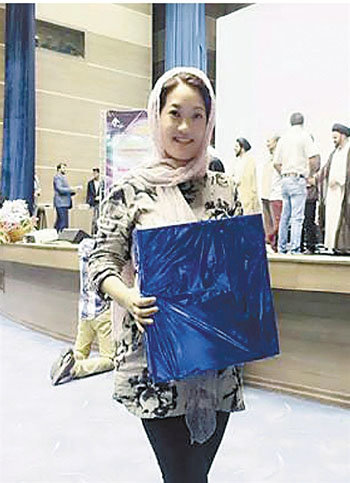 Chinese Female Student Shoots to Fame in Iran for Role in TV Series