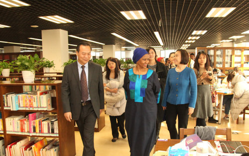 UN Women Chief Visits CWU, Accepts Honorary Professor Title