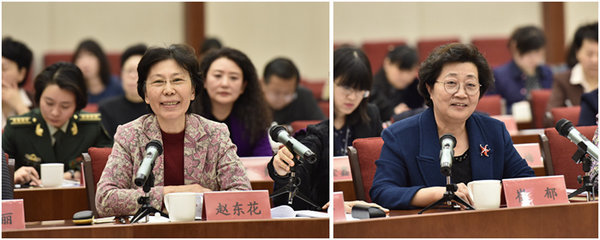Female Political Advisers Visit ACWF Headquarters, Talk about Women's Development Female Political Advisers Visit ACWF Headquarters, Talk about Women's Development