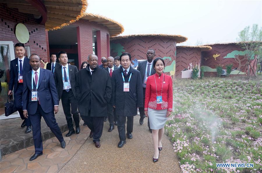 Xi, Foreign Leaders Tour Horticultural Exhibition Xi, Foreign Leaders Tour Horticultural Exhibition
