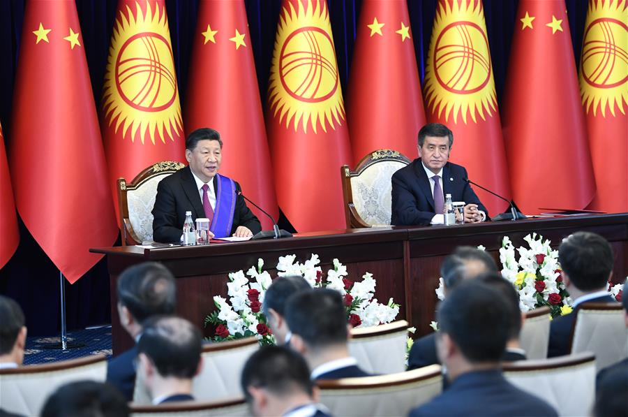 China, Kyrgyzstan Agree to Enhance Ties to New Heights China, Kyrgyzstan Agree to Enhance Ties to New Heights