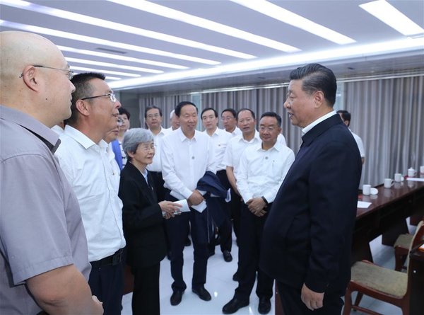Xi Visits Cultural Heritage Site in Gansu Xi Visits Cultural Heritage Site in Gansu