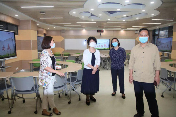 Cai Shumin Inspects CWU's Preparations for Autumn Semester, Epidemic Prevention Work