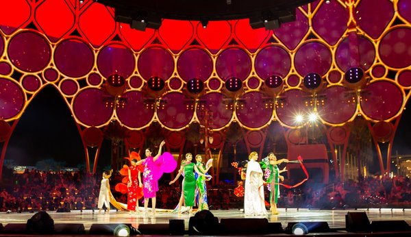 Chinese Qipao's Fashion Gala Shines at Expo 2020 Dubai