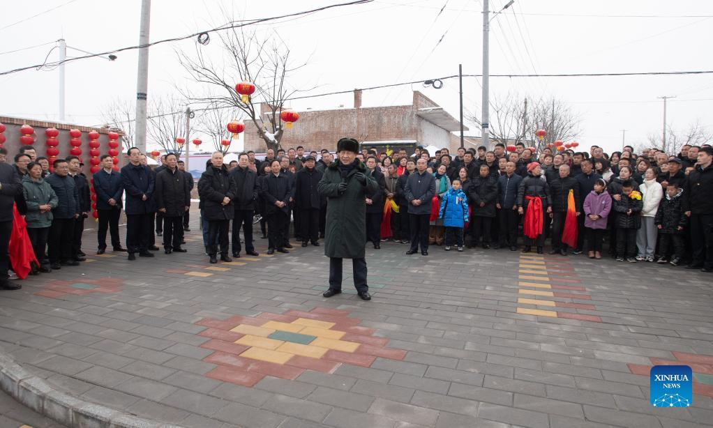 Xi Visits Shanxi Ahead of Chinese New Year