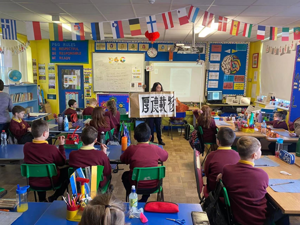 CWU Teacher Promotes Beijing 2022 Olympics in Northern Ireland
