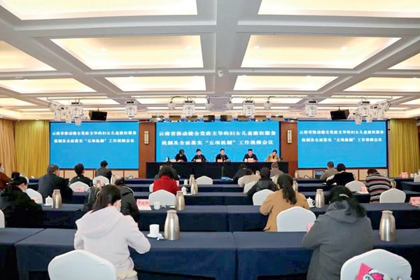 Yunnan Promotes Implementation of Women, Children's Rights-Protection Service Mechanisms