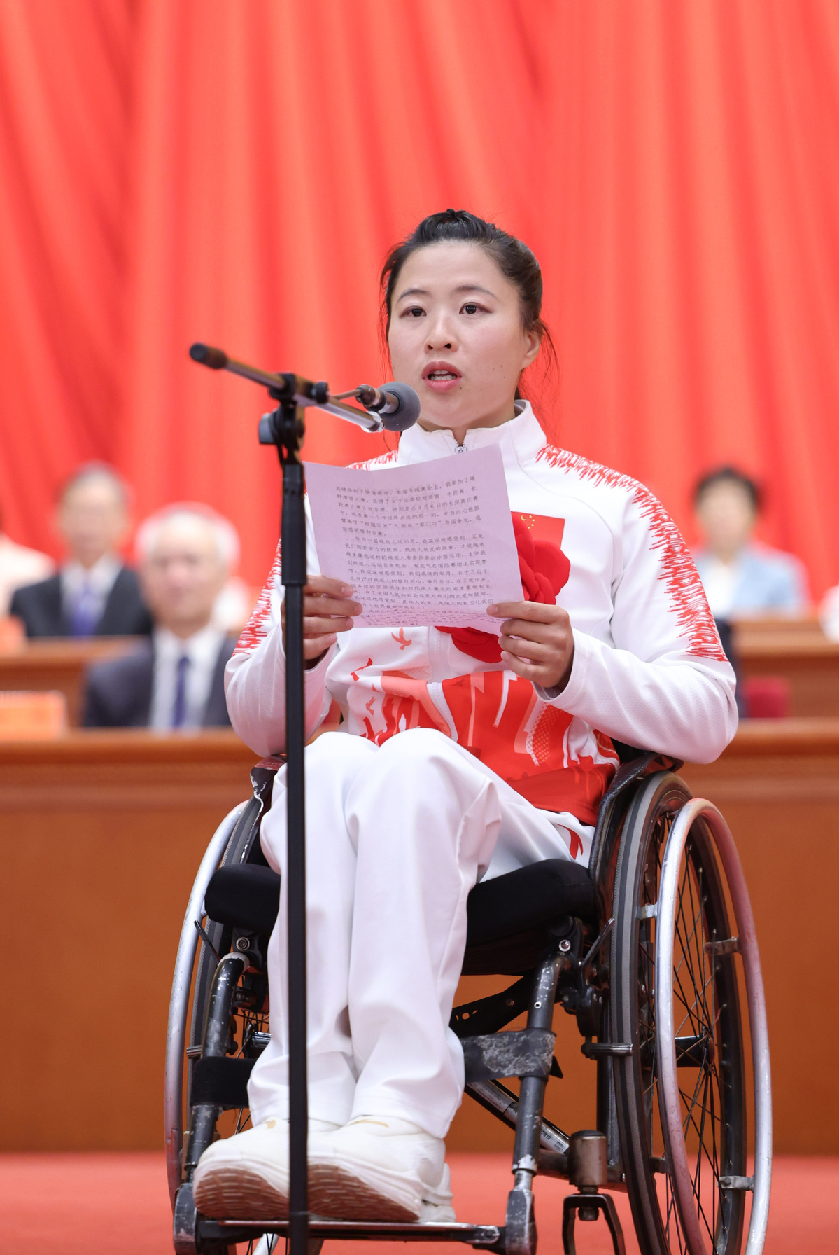 Chinese Paralympian Inspired and Inspires