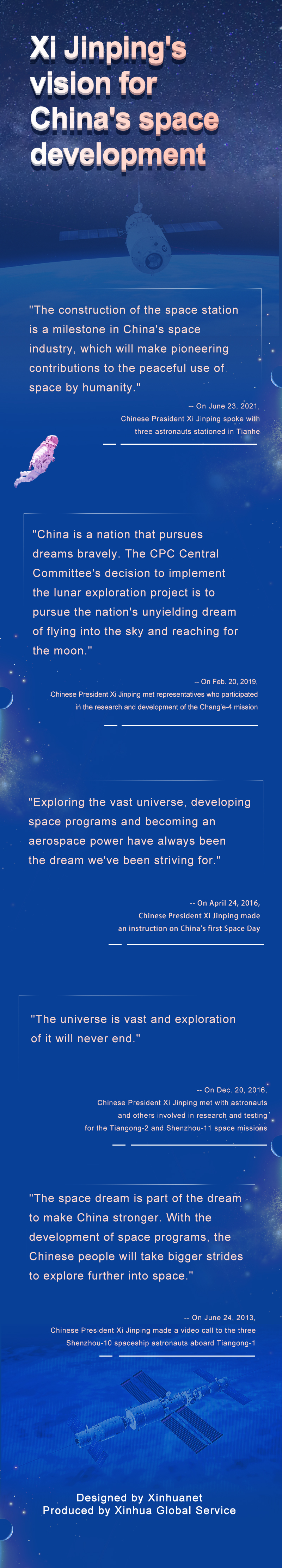 (Poster) Xi Jinping's Vision for China's Space Development