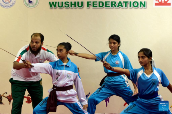 Feature: Wushu Woos Bangladeshi School Girls