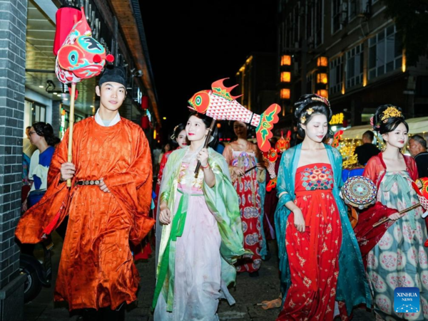 Cultural Festival Held in Changhua Town, China's Zhejiang