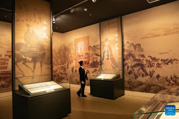 More Than 1,000 Bamboo Slips on Display in Chinese Museum