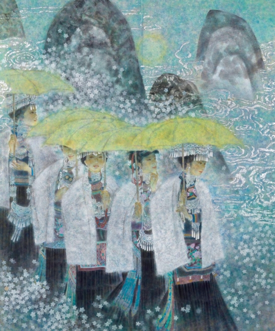 Works from Fine Arts Exhibition of Chinese Women Artists