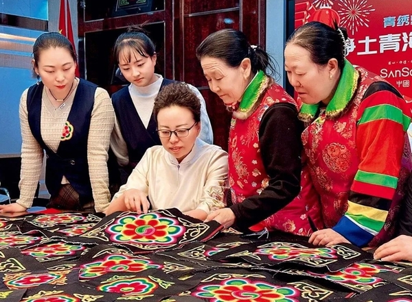 Helping Women Villagers Embroider Better Lives