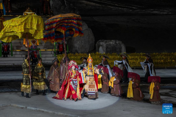 Historical Opera 'Princess Wencheng' Staged in Lhasa, China's Xizang