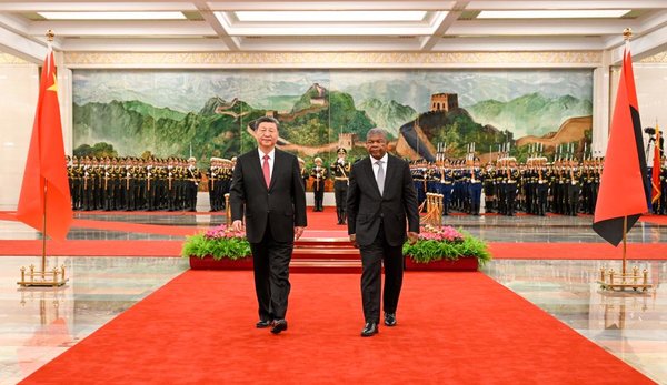 Chinese, Angolan Presidents Hold Talks, Elevating Bilateral Ties to Comprehensive Strategic Cooperative Partnership