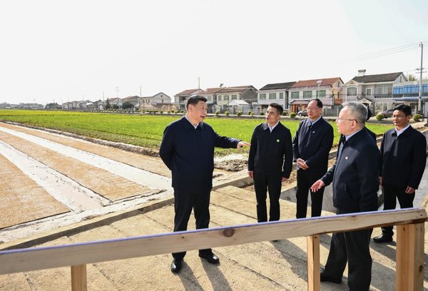 Xi Inspects Spring Farming Work