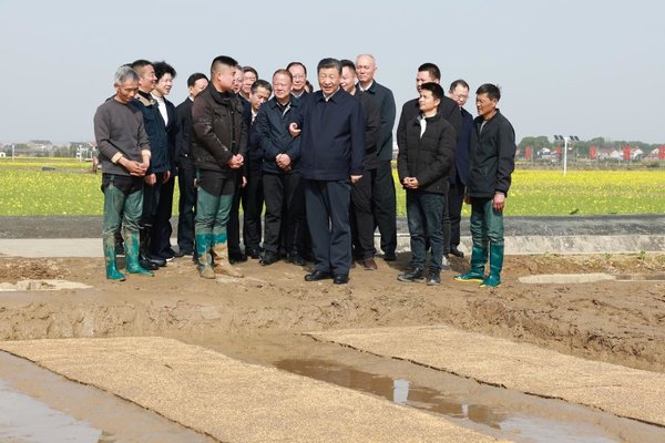 Xi Inspects Spring Farming Work