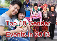 Top 10 Gender Events in 2013