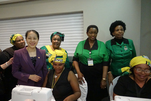 ACWF Donates Sewing Machines to ANCWL of South Africa