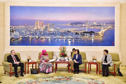 ACWF President Meets with UN Women Chief