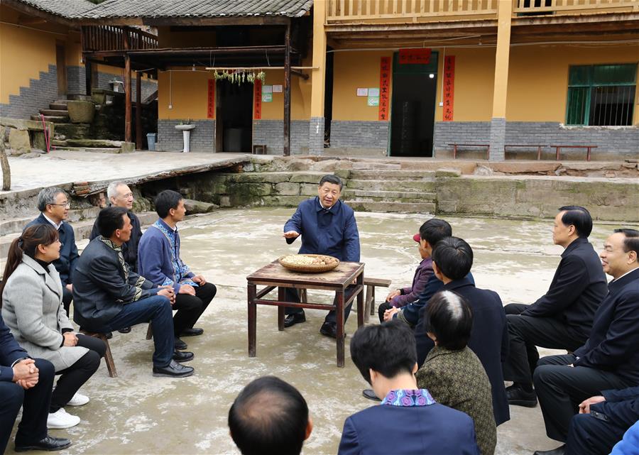 Xi Delivers Resolve, Confidence at 'Critical Stage' of Poverty Alleviation