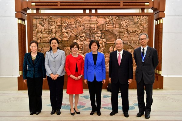 Shen Meets Japan's LDP Official