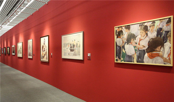 Youth Art Exhibited to Celebrate National Day