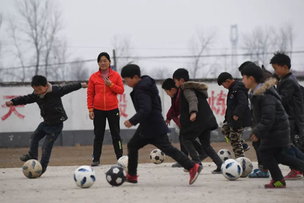 Rural Football Teacher Brings Hope to Left-Behind Children