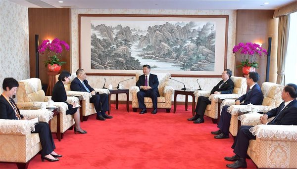 CHINA-MACAO-XI JINPING-CHUI SAI ON-MEETING (CN)