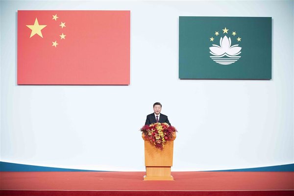 Xi Highlights Major Achievements in Practicing 'One Country, Two Systems' in Macao