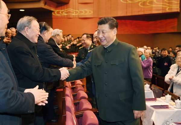 Xi Extends Spring Festival Greetings to Military Veterans