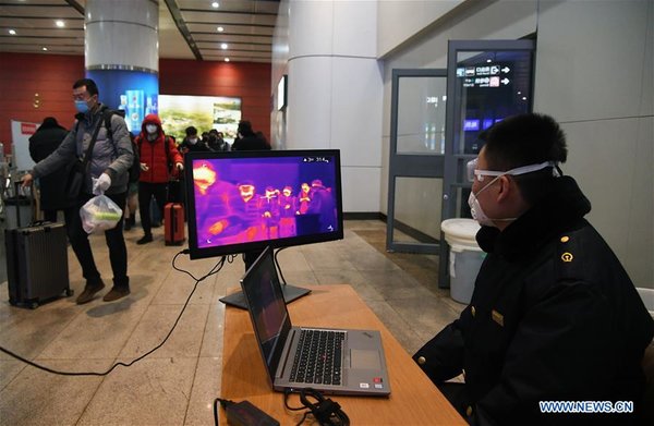 Beijing Railway Station Intensifies Preventive Measures to Curb Novel Coronavirus Epidemic Beijing Railway Station Intensifies Preventive Measures to Curb Novel Coronavirus Epidemic
