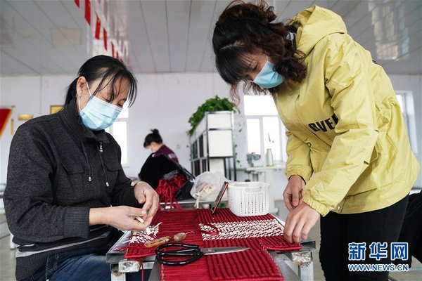 Poverty Alleviation Workshops Increase Villagers' Income