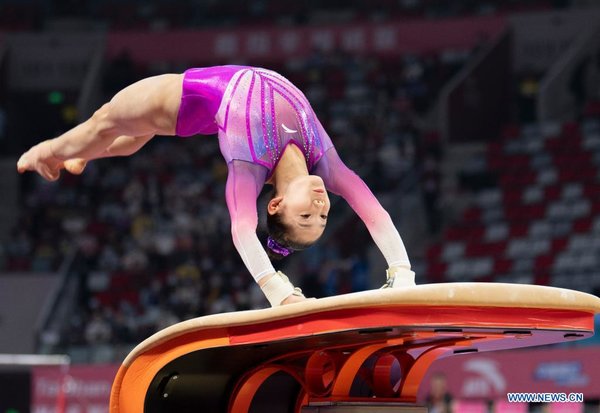 Lu Yufei Crowned as National All Around Gymnastics Queen