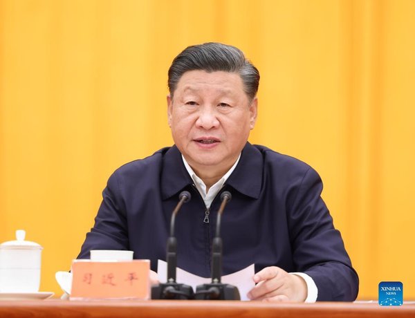 Xi Stresses Enhancing Whole-Process People's Democracy