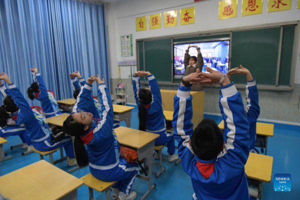 Pic Story: Teacher of Special Education School in China's Jiangxi