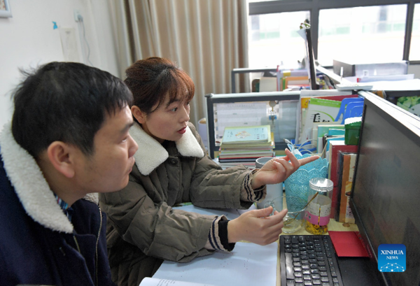 Pic Story: Teacher of Special Education School in China's Jiangxi