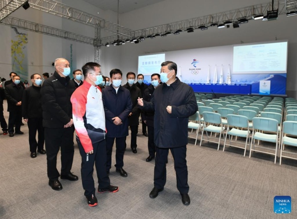 Xi Focus: Xi Inspects Beijing 2022 Preparations