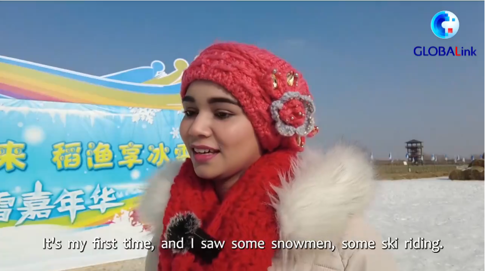 GLOBALink | Expats Enjoy Winter Sports As Beijing Winter Olympics Approach