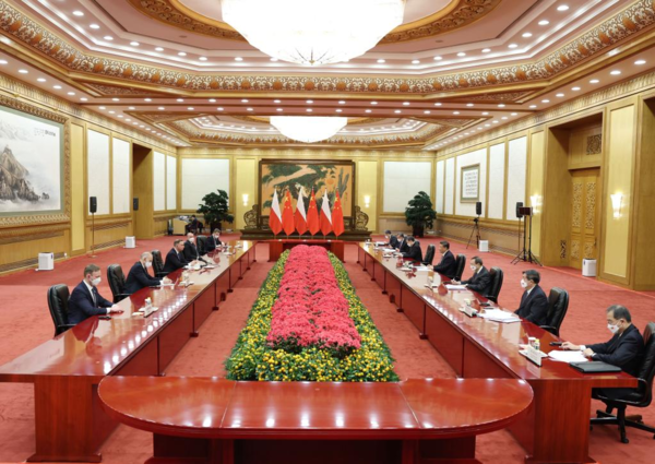 Xi Expects China-Poland Practical Cooperation to Reach New Height
