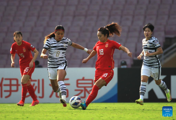 China Beat S. Korea in AFC Women's Asian Cup Final