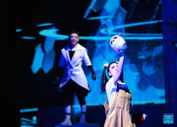 Children's Musical Featuring Beijing 2022 Mascots Staged in Beijing