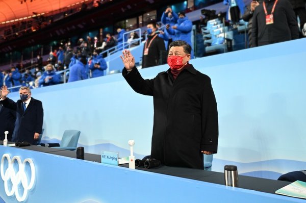 Xi Attends Closing Ceremony of Beijing Winter Olympics