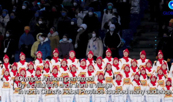 GLOBALink | Decoding Closing Ceremony of 2022 Olympics: Children's Choir Encore