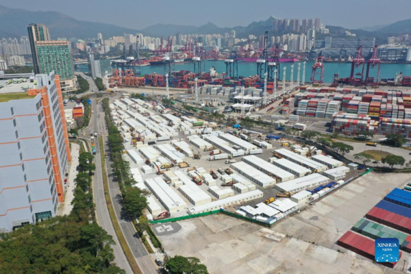 Construction of Mainland-Aided Isolation Facility in Hong Kong Completed in 1 Week