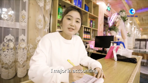 GLOBALink | Xinjiang, My Home: Burlan's 'Part-Time Job' at Family Restaurant