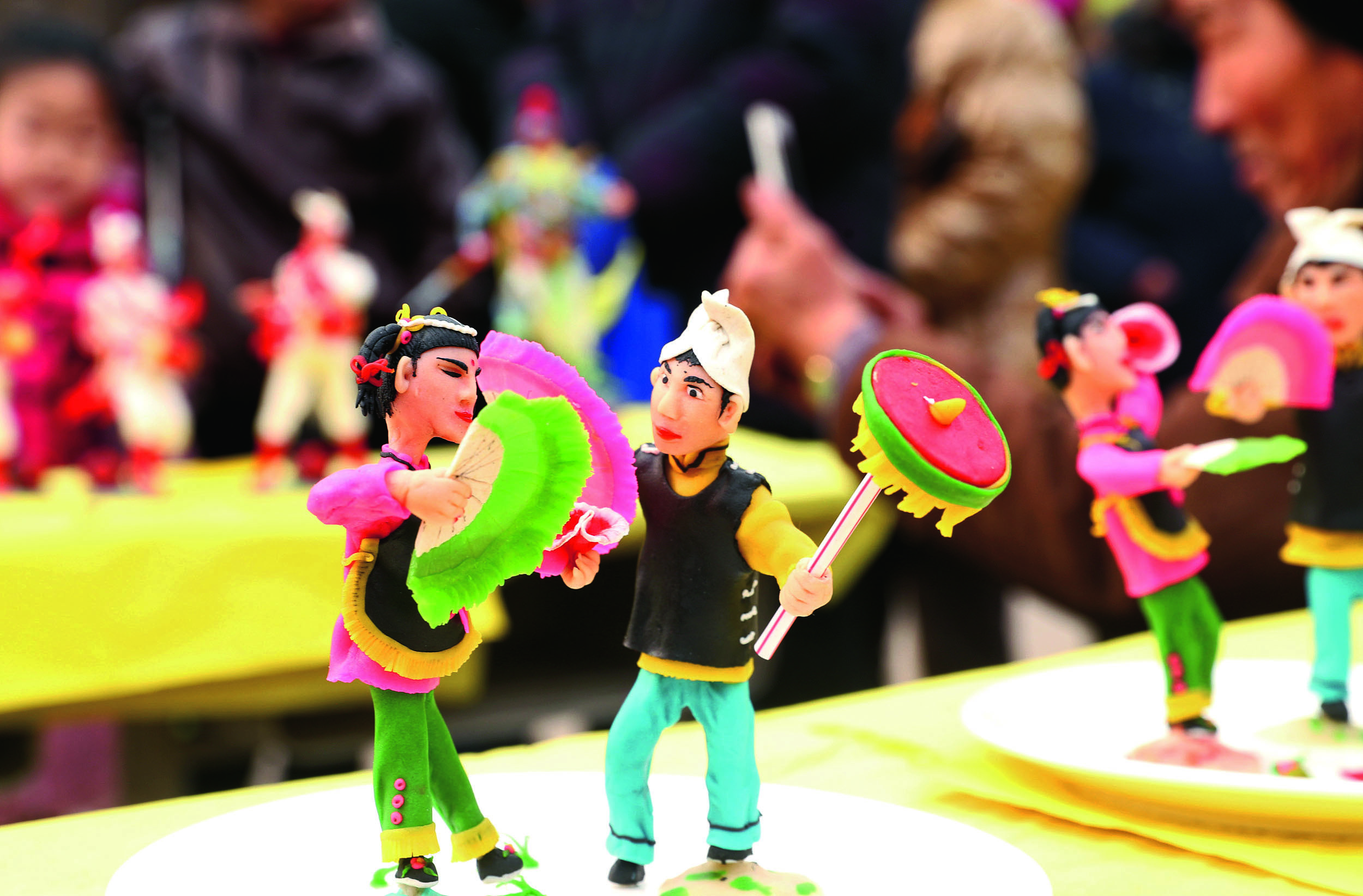 Dough Figurines Cream of Traditional Chinese Culture All China Women